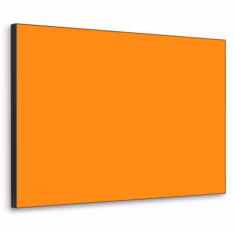 Marigold - Glow - Oranje Textielframe zwart klein 947 -3d