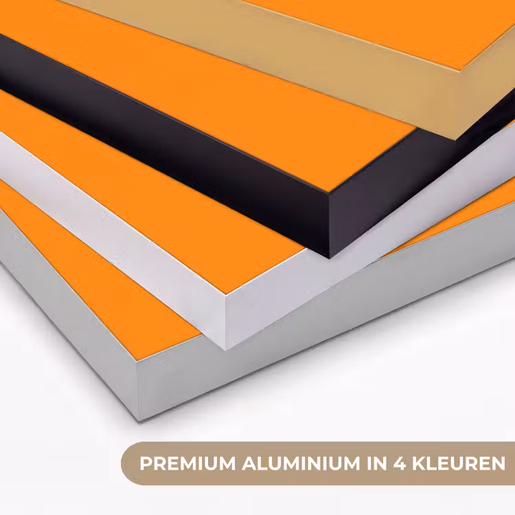 Marigold - Glow - Oranje Textielframe zwart klein 947 -USP_kleurenNL