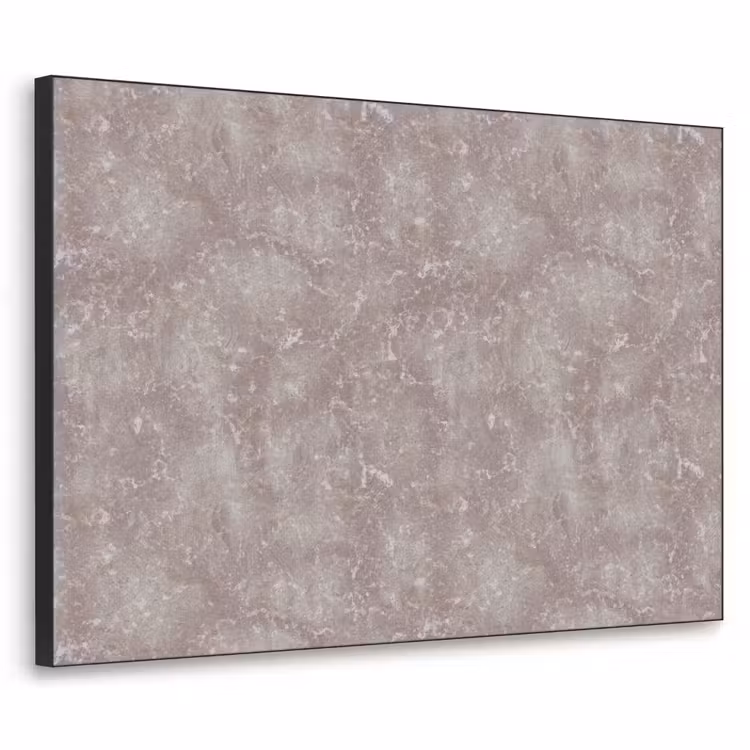 Marmer - Patroon - Mauve Textielframe zwart klein 947 -3d