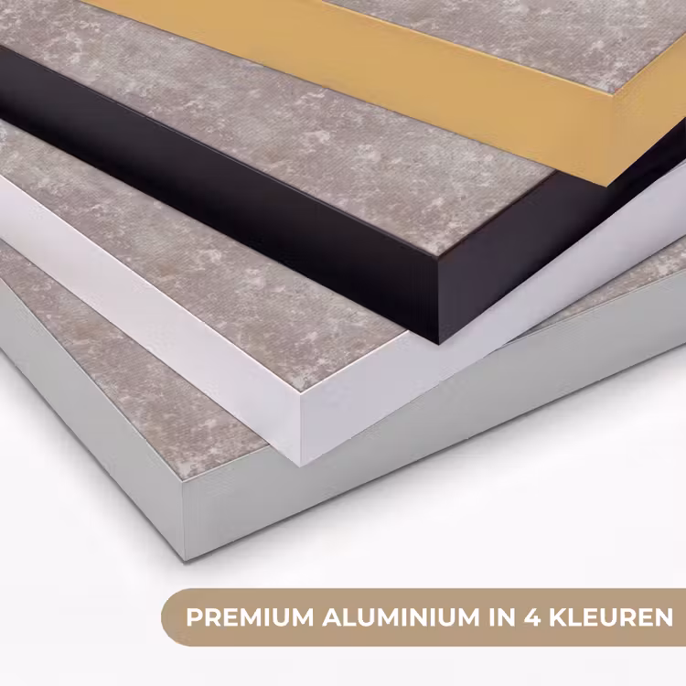 Marmer - Patroon - Mauve Textielframe zwart klein 947 -USP_kleurenNL