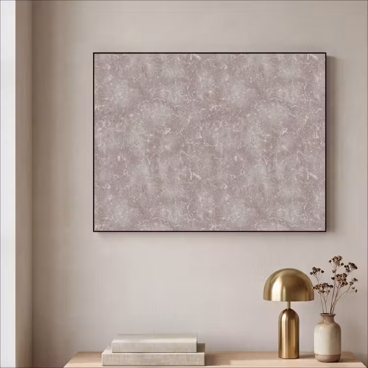 Marmer - Patroon - Mauve Textielframe zwart klein 947 -sfeer2