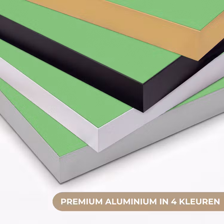 Meadow - Green - Groen Textielframe zwart klein 947 -USP_kleurenNL