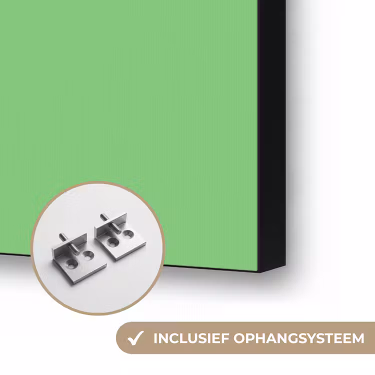 Meadow - Green - Groen Textielframe zwart klein 947 -USP_ophangsysteemNL
