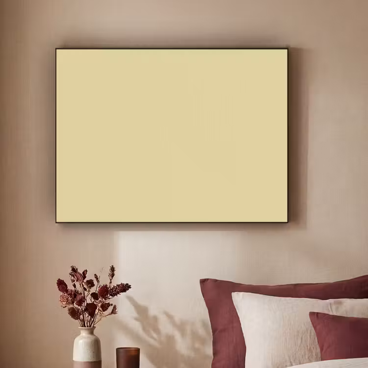 Mellow - Touch - Geel Textielframe zwart klein 947 -sfeer1