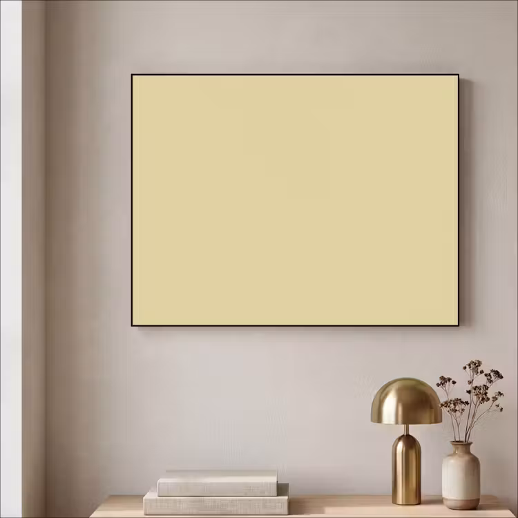 Mellow - Touch - Geel Textielframe zwart klein 947 -sfeer2