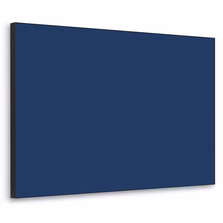 Midnight - Navy - Blauw Textielframe zwart klein 947 -3d