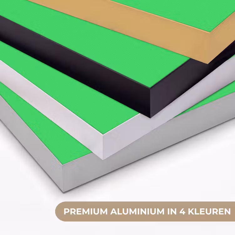 Mint - Green - Groen Textielframe zwart klein 947 -USP_kleurenNL