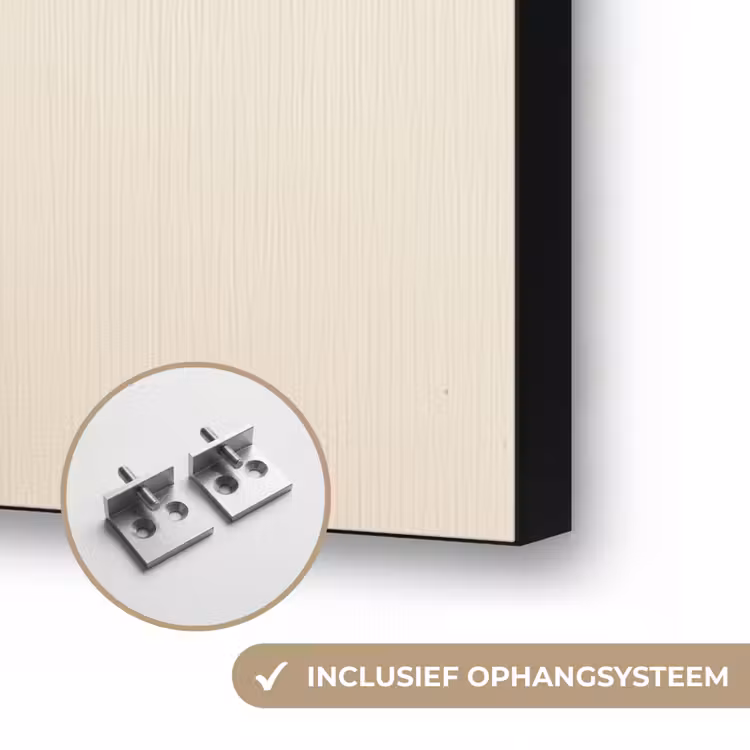 Modern - Vierkant - Vormen Textielframe zwart klein -USP_ophangsysteemNL
