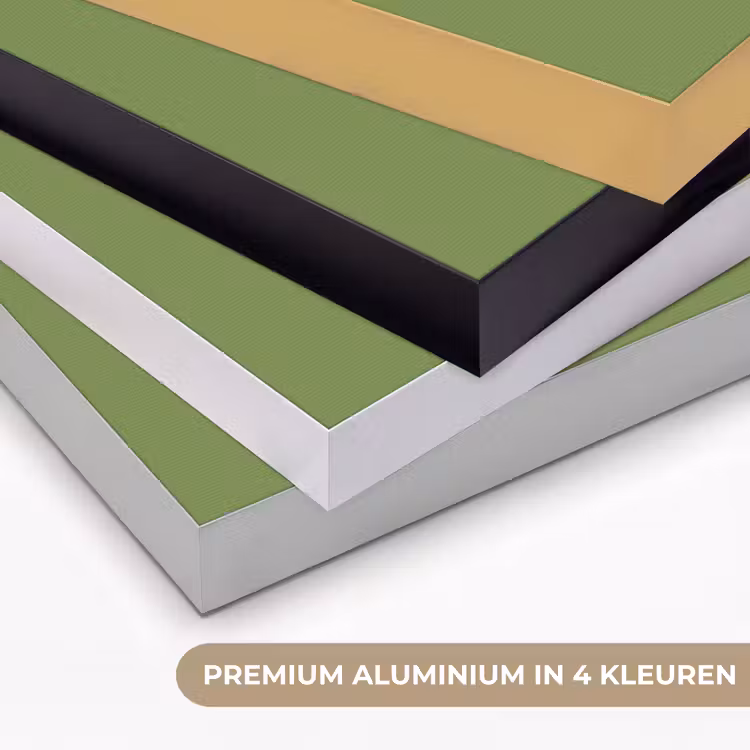Moss - Green - Groen Textielframe zwart klein 947 -USP_kleurenNL