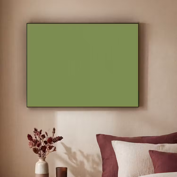 Moss - Green - Groen Textielframe zwart klein 947 -sfeer1