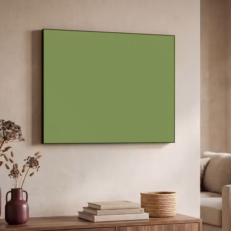 Moss - Green - Groen Textielframe zwart klein 947 -sfeer3