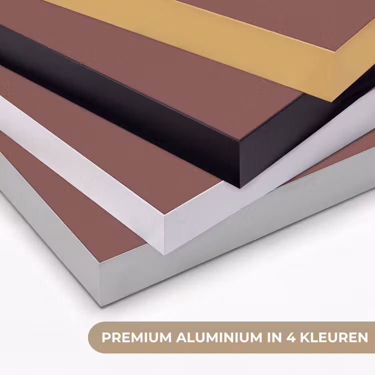 Muted - Raisin - Rood Textielframe zwart klein 947 -USP_kleurenNL