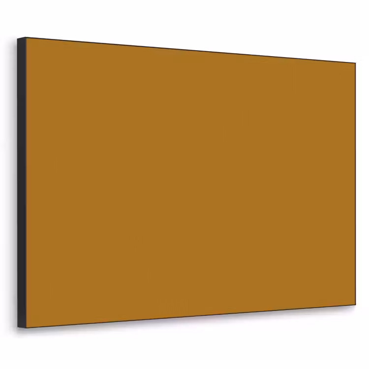 Ocre - Gold - Geel Textielframe zwart klein 947 -3d