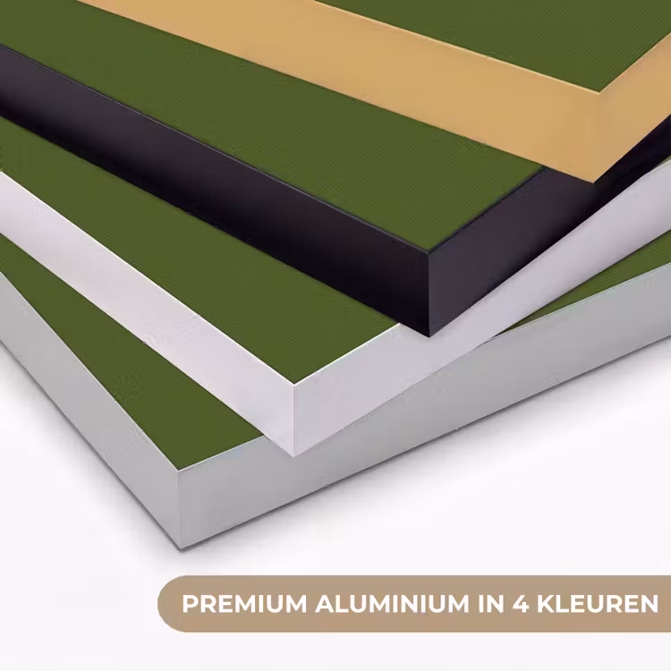 Olive - Drab - Groen Textielframe zwart klein 947 -USP_kleurenNL