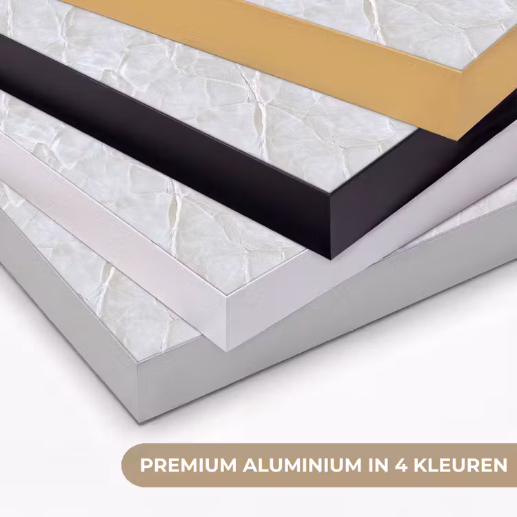 Oppervlakte - Textuur - Grijs Textielframe zwart klein 947 -USP_kleurenNL