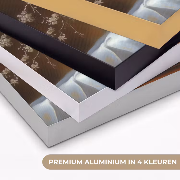 Paaseieren - Stilleven - Vaas Textielframe zwart klein -USP_kleurenNL