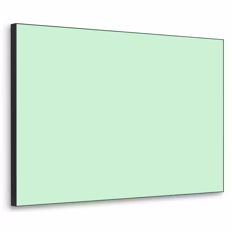 Pale - Mint - Groen Textielframe zwart klein 947 -3d