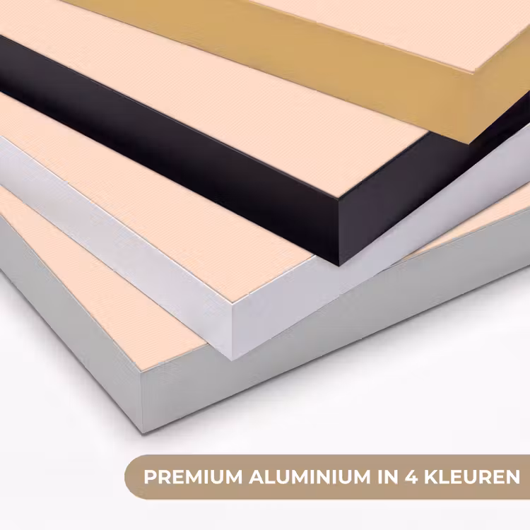 Pale - Peach - Nude Textielframe zwart klein 947 -USP_kleurenNL