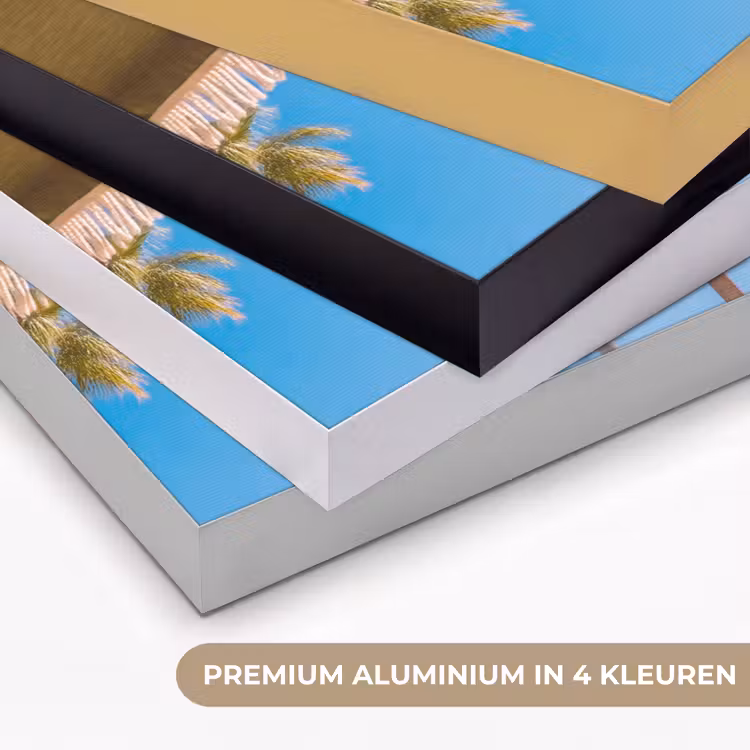 Parasol - Groen - Franjes - Zomer - Tropisch Textielframe zwart klein -USP_kleurenNL