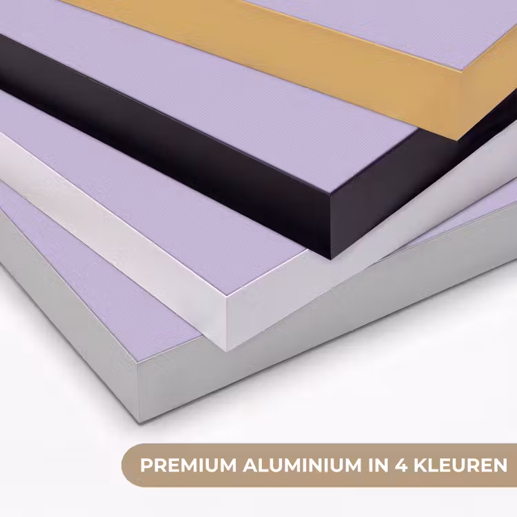 Pastel - Lilac - Paars Textielframe zwart klein 947 -USP_kleurenNL