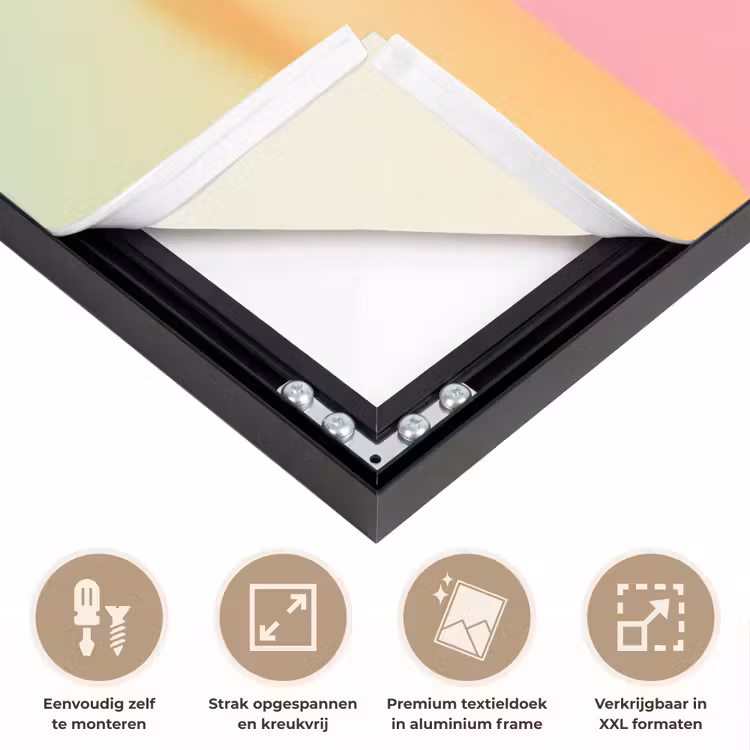Pastel - Snoep Textielframe zwart klein -USP_feed_closeupNL