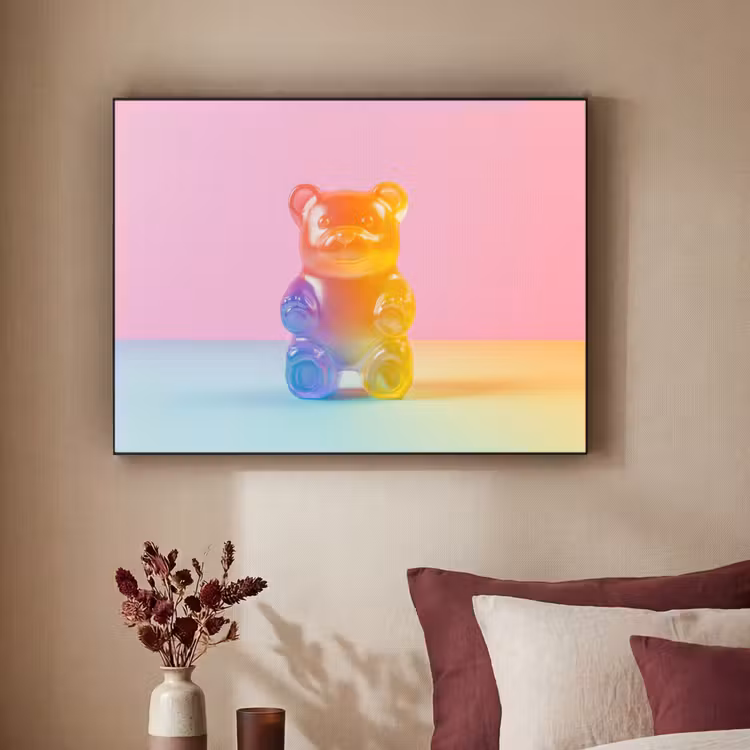 Pastel - Snoep Textielframe - compleet frame klein -sfeer1