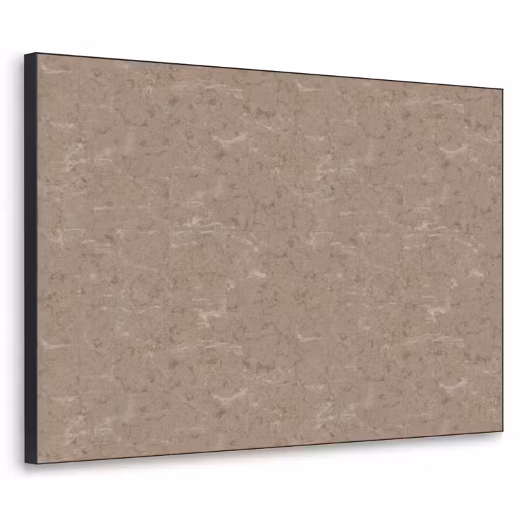 Patroon - Kalksteen - Beige Textielframe zwart klein 947 -3d