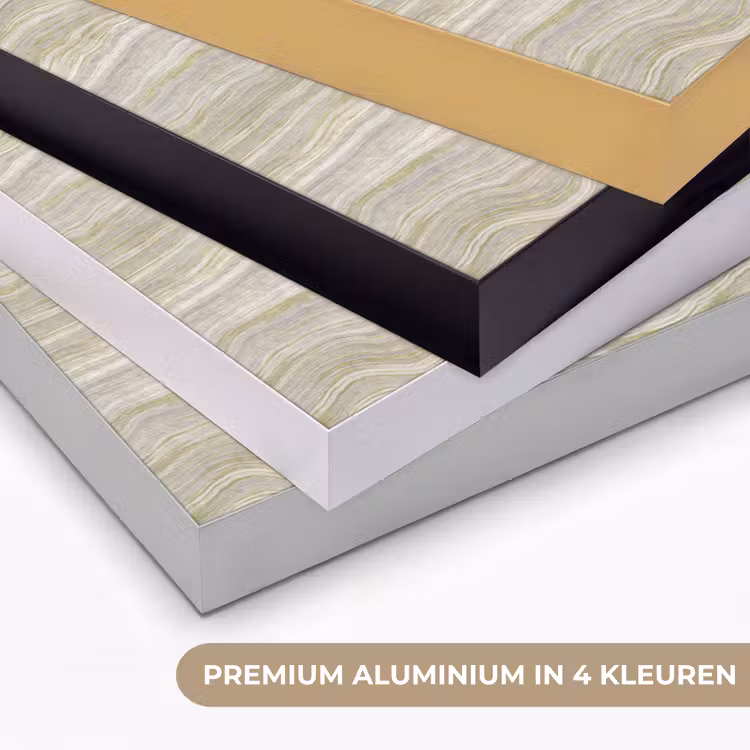 Patroon - Sereen - Groen Textielframe zwart klein 947 -USP_kleurenNL