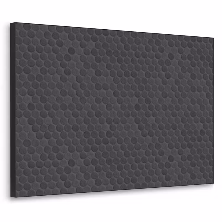 Penny - Mozaïek - Donkergrijs Textielframe zwart klein 947 -3d