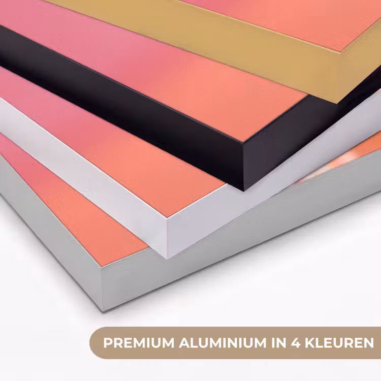Peper - Disco - Rood - Glitter Textielframe zwart klein -USP_kleurenNL