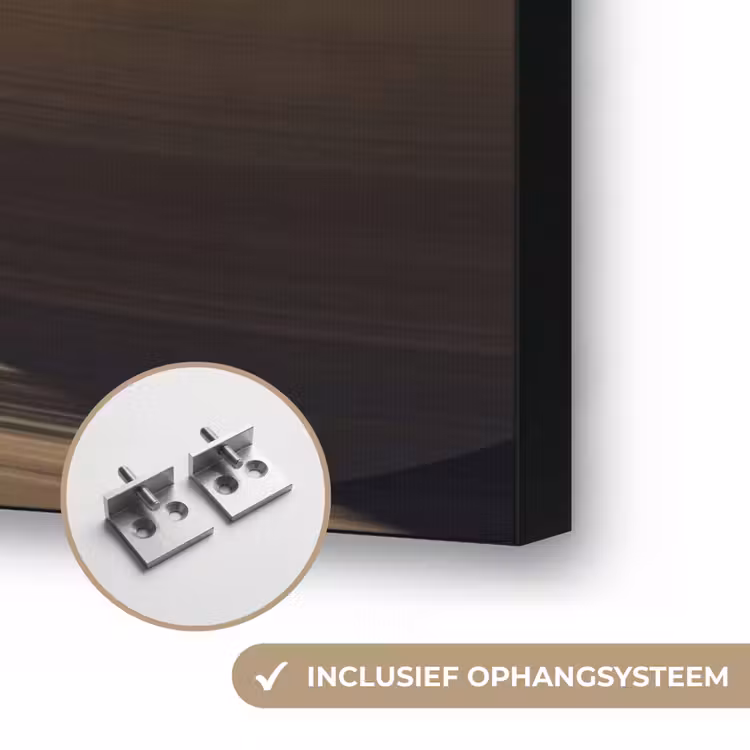 Art frame - Planeet - Ringen - Ruimte - Planeet - Ringen - Ruimte Textielframe zwart klein