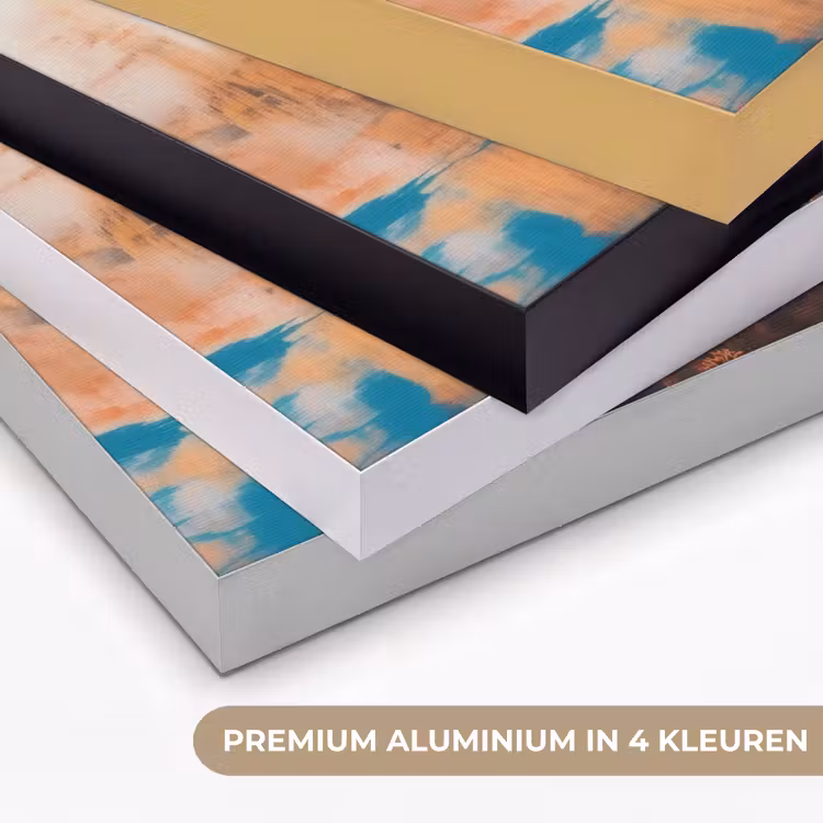 Portret - Sieraden - Schilderachtig Textielframe zwart klein -USP_kleurenNL