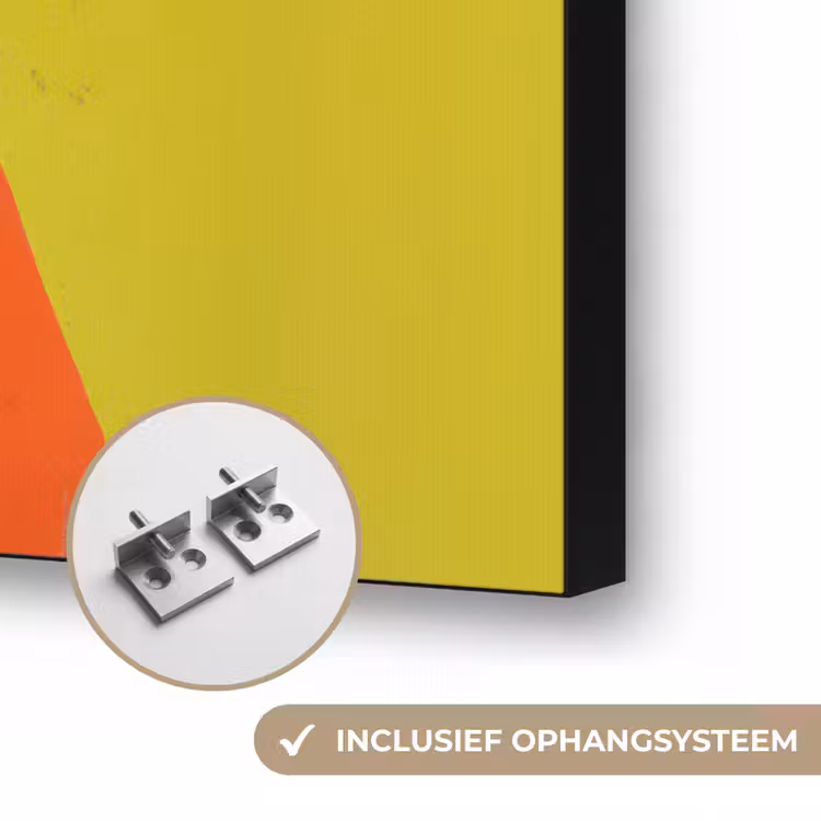 Retro - Vrouw - Kopje - Vlinders Textielframe zwart klein -USP_ophangsysteemNL