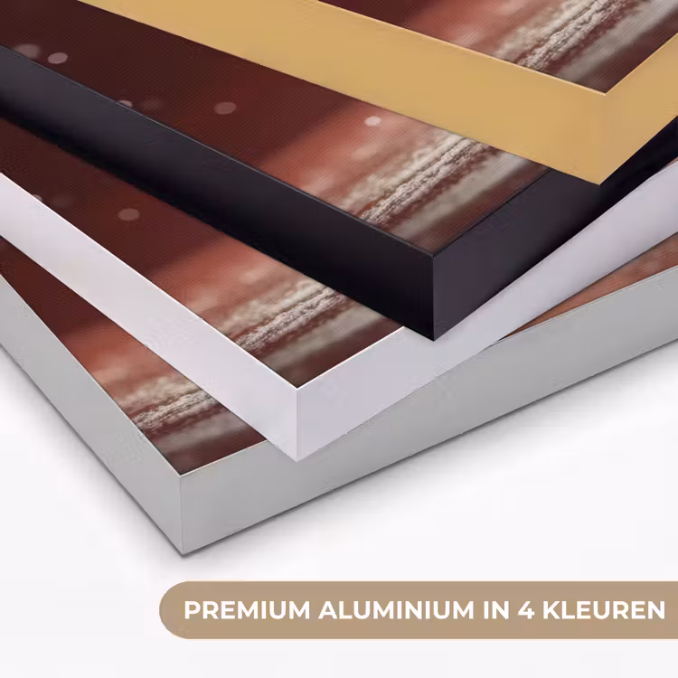 Rode - Velvet - Taart - Eten Textielframe zwart klein -USP_kleurenNL