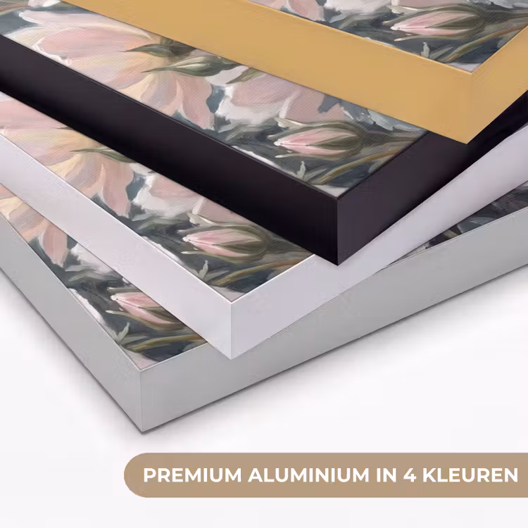 Rozen - Illustratie - Roze Textielframe zwart klein -USP_kleurenNL