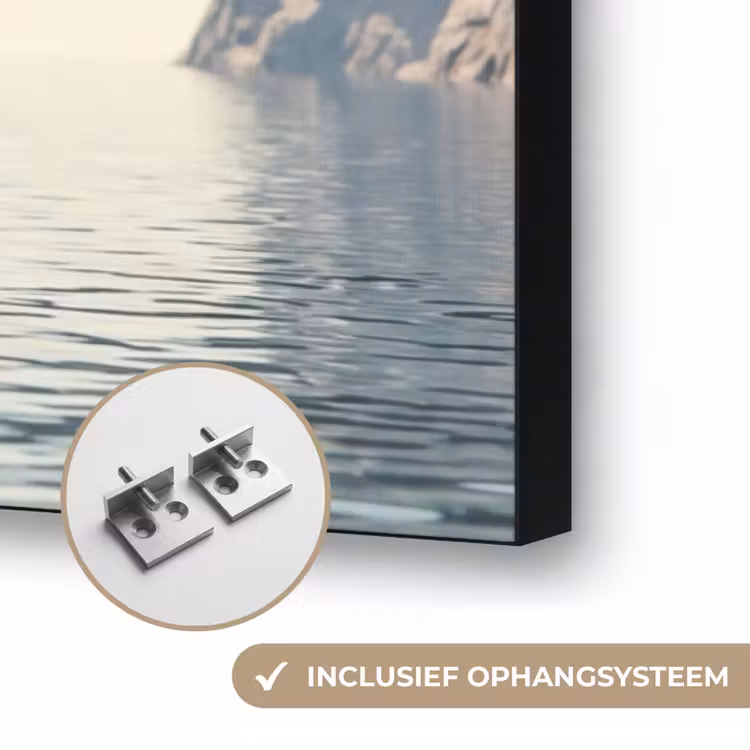 Art frame - Ruimtevaarder - Walvis - Fantasie - Ruimtevaarder - Walvis - Fantasie Textielframe zwart klein