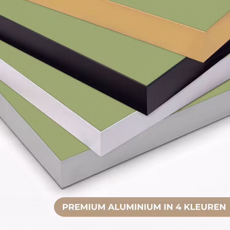 Sage - Green - Groen Textielframe zwart klein 947 -USP_kleurenNL