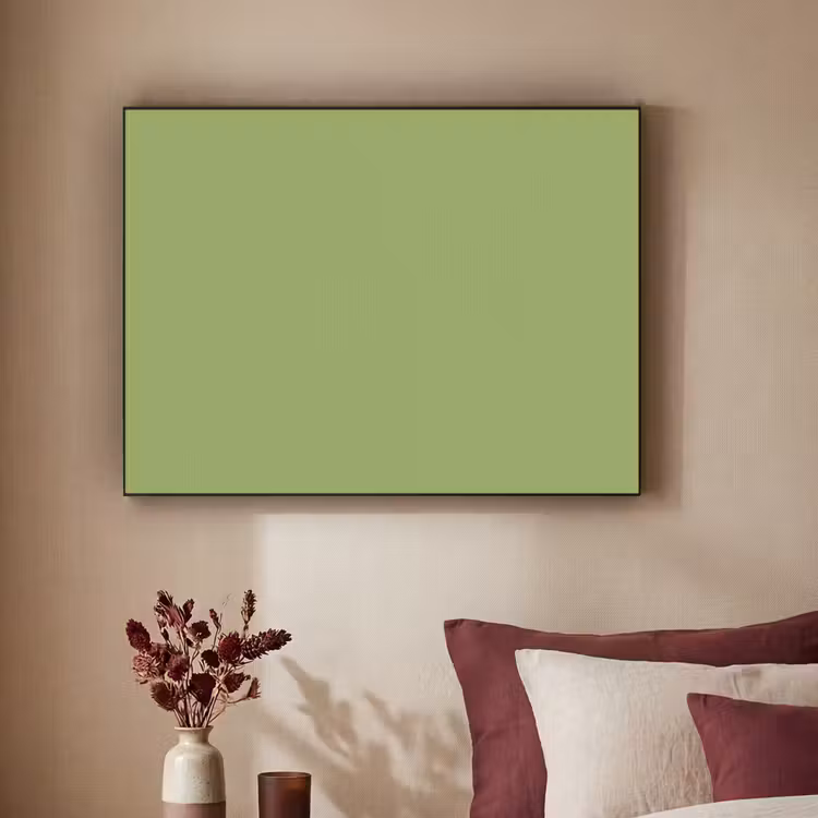 Sage - Green - Groen Textielframe zwart klein 947 -sfeer1