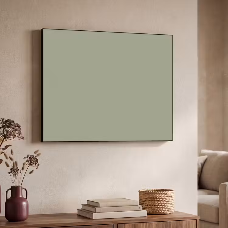 Sage - Mist - Groen Textielframe zwart klein 947 -sfeer3