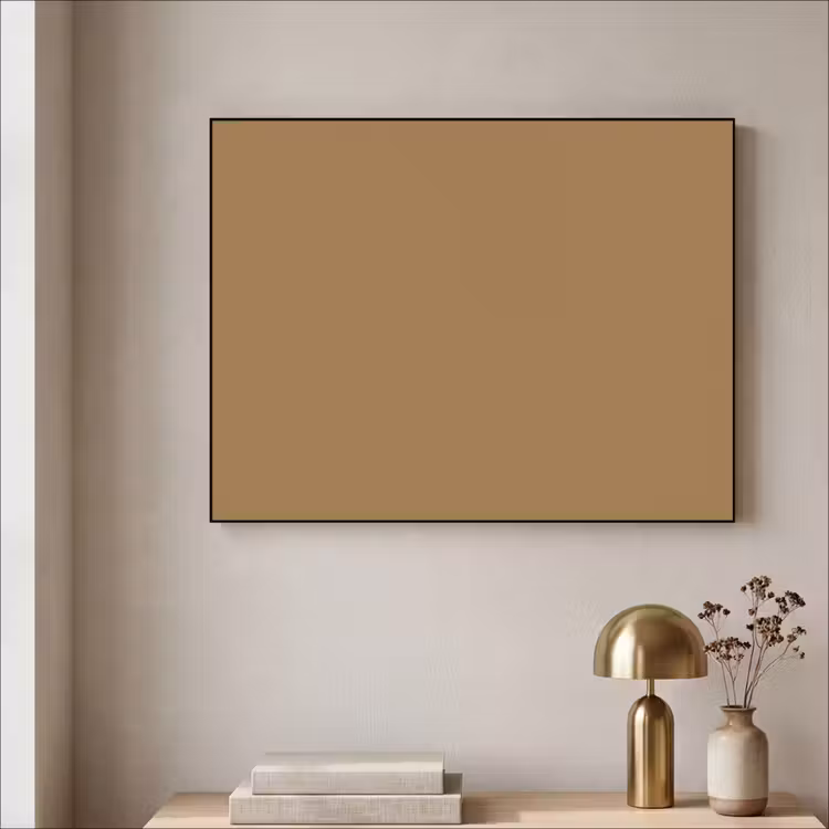 Sahara - Earth - Oranje Textielframe zwart klein 947 -sfeer2