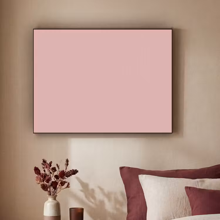 Soft - Blush - Roze Textielframe zwart klein 947 -sfeer1