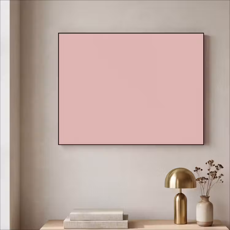 Soft - Blush - Roze Textielframe zwart klein 947 -sfeer2