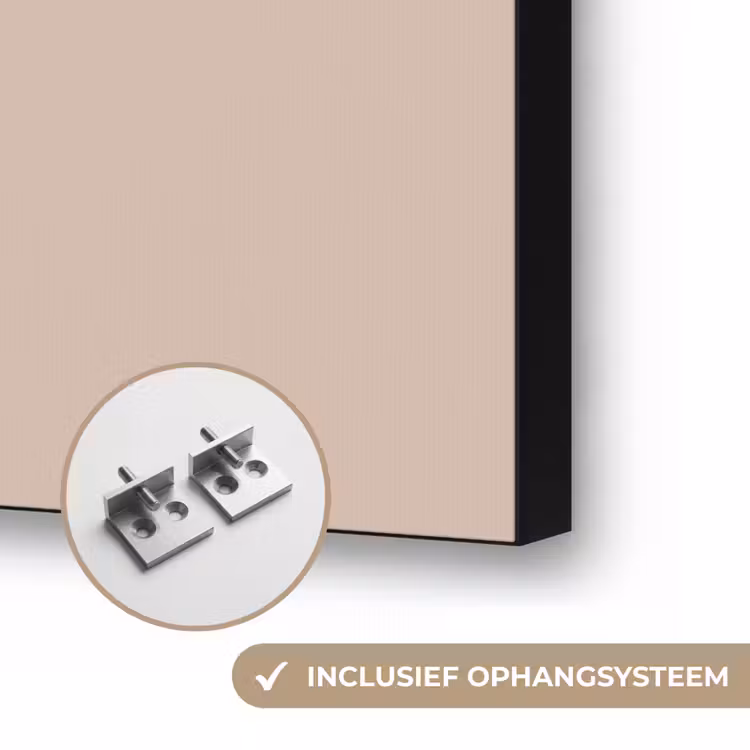Soft - Clay - Nude Textielframe zwart klein 947 -USP_ophangsysteemNL