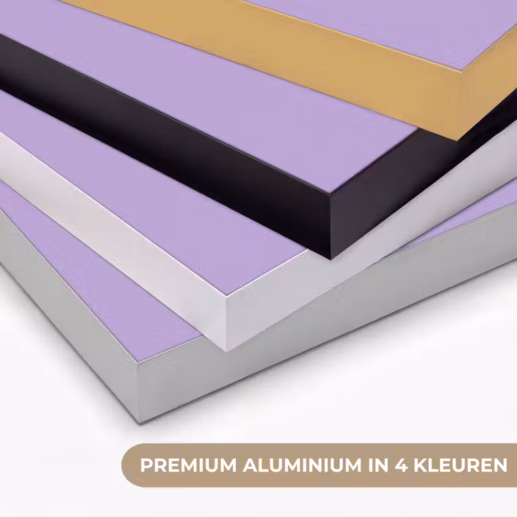Soft - Lavender - Paars Textielframe zwart klein 947 -USP_kleurenNL