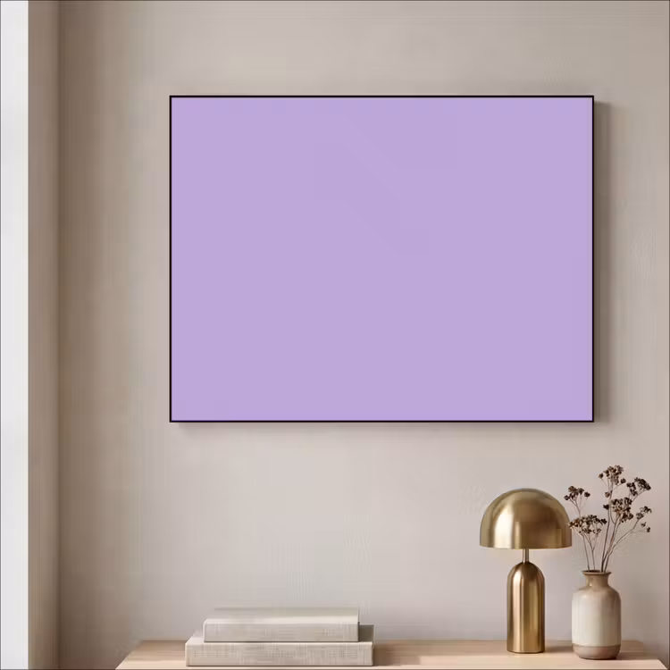 Soft - Lavender - Paars Textielframe zwart klein 947 -sfeer2