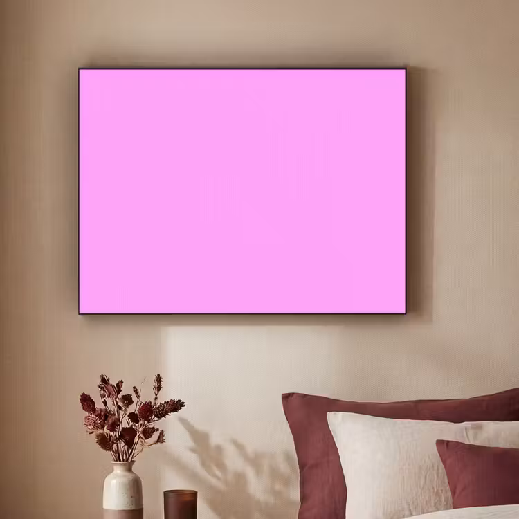 Soft - Lavender - Roze Textielframe zwart klein 947 -sfeer1