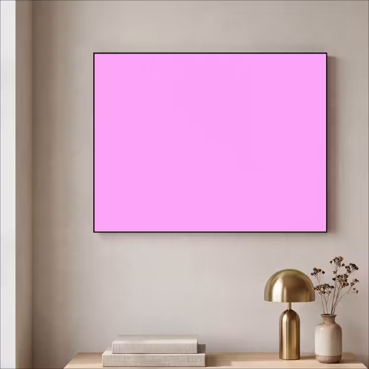 Soft - Lavender - Roze Textielframe zwart klein 947 -sfeer2