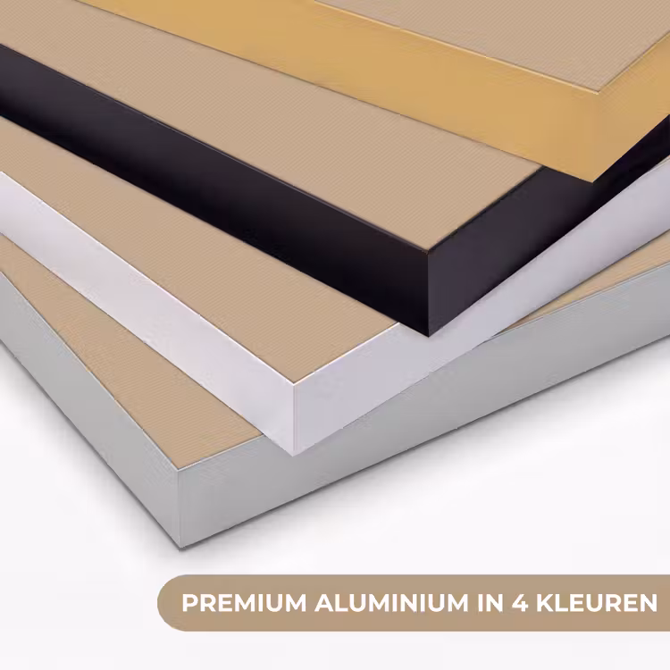 Soft - Taupe - Bruin Textielframe zwart klein 947 -USP_kleurenNL