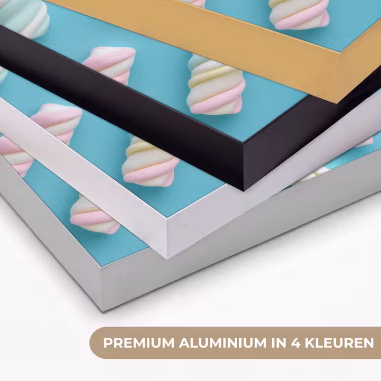Spekjes - Pastel - Snoep - Blauw Textielframe zwart klein -USP_kleurenNL