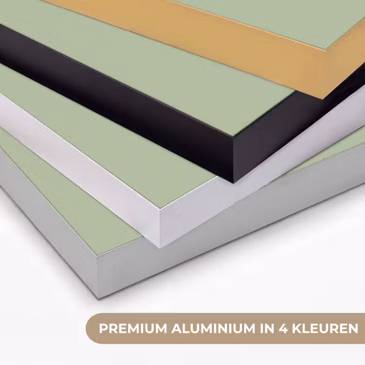 Spring - Sprint - Groen Textielframe zwart klein 947 -USP_kleurenNL